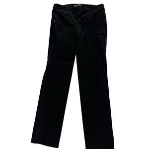 Brooks brothers velvet pants black size 4 old money luxury holiday preppy dressy